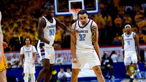 Jeffersontown players celebrate upset win over top-ranked St. Xavier in Sweet 16 first round - Les Nicholson, Kentucky Sports Radio