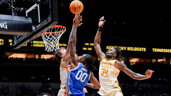 Felix Okpara, Tennessee Basketball | Brianna Paciorka/News Sentinel / USA TODAY NETWORK via Imagn Images