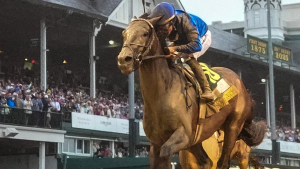Sovereignty wins the 2025 Kentucky Derby
