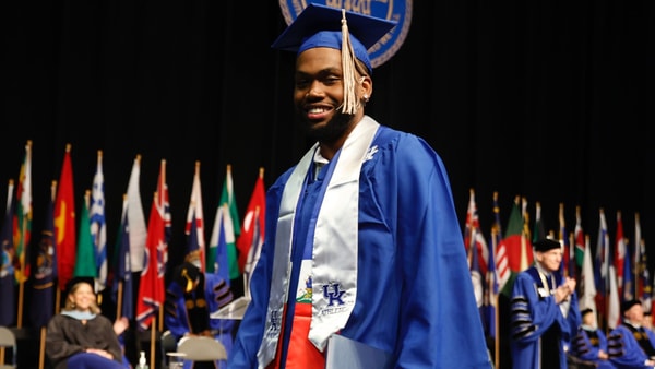 Ansley Almonor graduates from the University of Kentucky