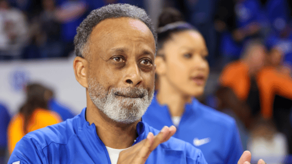 Kentucky women's basketball head coach Kenny Brooks - Dylan Ballard, A Sea of Blue