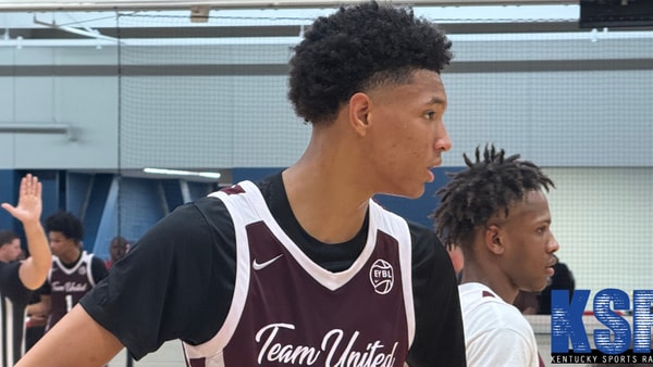 CJ Rosser at Nike EYBL (Photo via Jack Pilgrim, KSR)