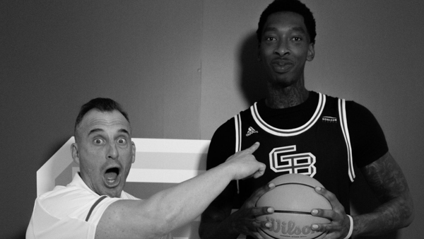 Doug Gottlieb and Ramel Bethea, via UW-Green Bay Athletics