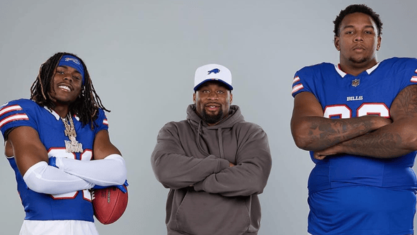 Former Kentucky Wildcats Maxwell Hairston, Ray Davis, and Deone Walker, via the Buffalo Bills