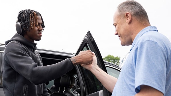 Kam Williams arrives at Kentucky