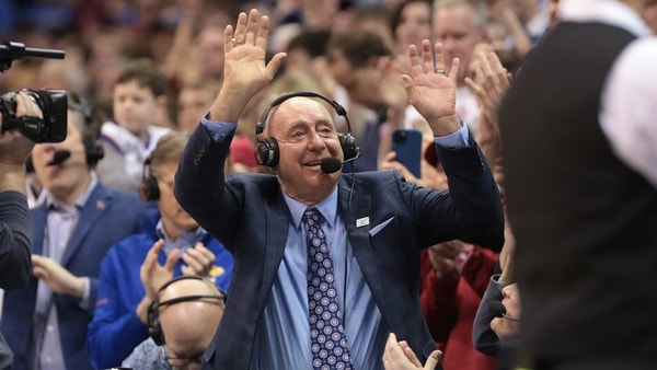 ESPN analyst Dick Vitale in 2022.