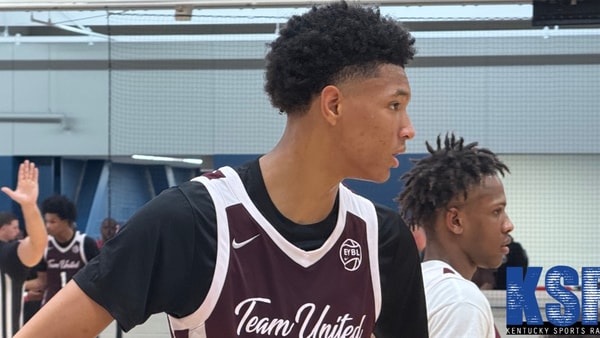 Five-star forward CJ Rosser at Nike EYBL (Photo via Jack Pilgrim, KSR)