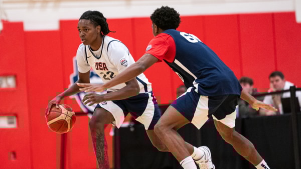 Jasper Johnson at USA Basketball U19 Training Camp - Photo via USA Basketball