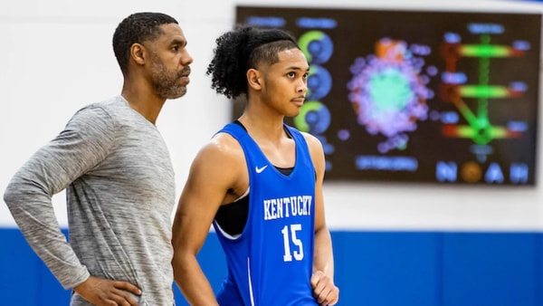 Jason Hart (left) and Jaland Lowe - Chet White, UK Athletics