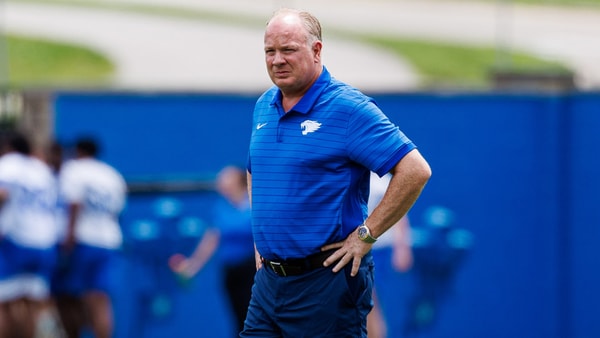 Kentucky head football coach Mark Stoops is motivated, via UK Athletics