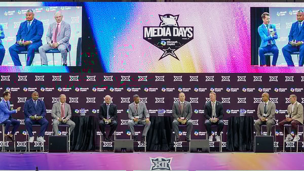 Big 12 coaches at media days 2025
