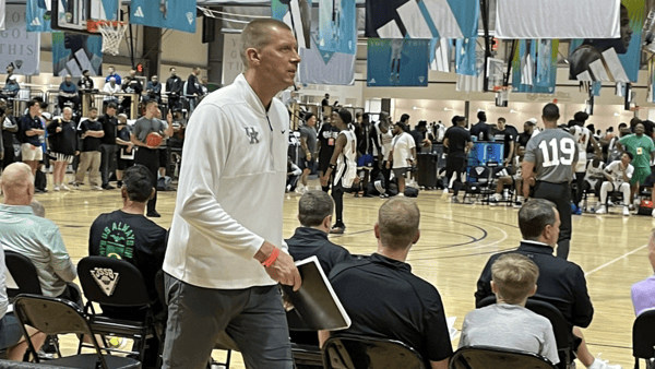 Mark Pope at the 2025 adidas 3SSB “Palmetto Road” Championships - KSR