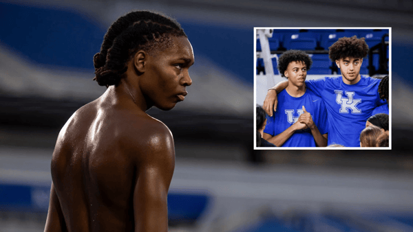 Photos of Jasper Johnson, Malachi Moreno, and Braydon Hawthorne via UK Athletics (Chet White and Marissa Gilchrist)