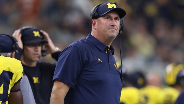 New Kentucky assistant offensive line coach Greg Frey at Michigan in 2017, via Matthew Emmons-Imagn Images