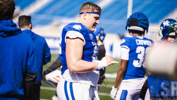 Kentucky OL Jager Burton, via Aaron Perkins, KSR