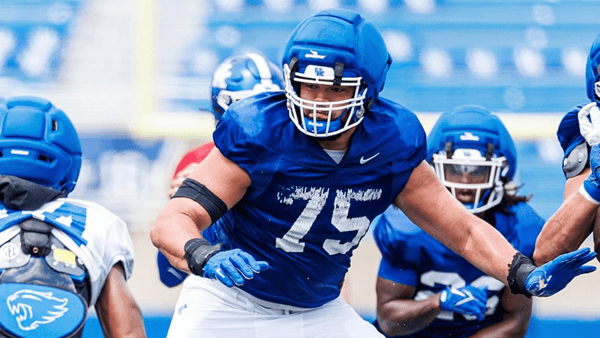 Kentucky offensive lineman Josh Braun - UK Athletics