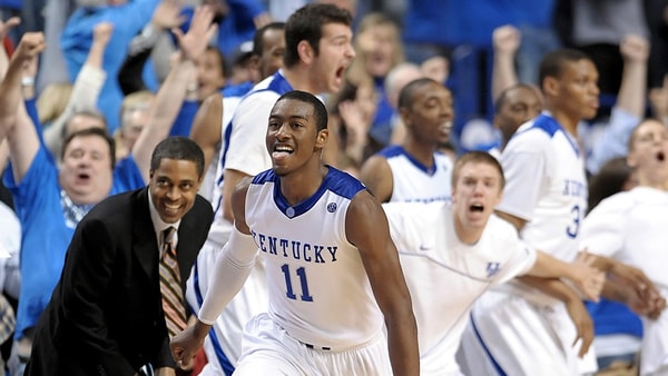 John Wall at Kentucky (Photo via UK Athletics)