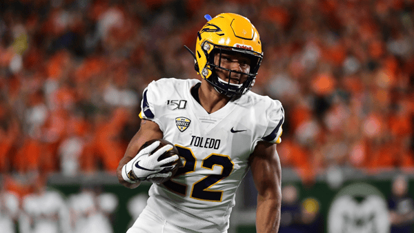Former Kentucky running back Bryant Koback spent four years at Toledo, via Ron Chenoy-Imagn Images