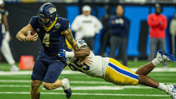 Toledo QB Tucker Gleason, via Kimberly P. Mitchell : USA TODAY NETWORK via Imagn Images