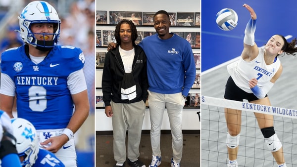 Photos via Kentucky Sports Radio and UK Athletics