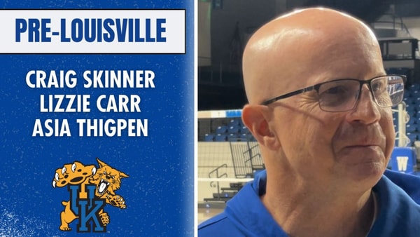 Craig Skinner, Kentucky players preview matchup with No. 3 Louisville