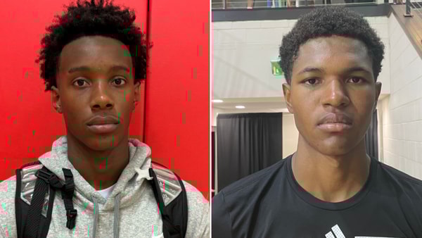 Photos of Christian Collins (left) and Cam Williams via On3, KSR