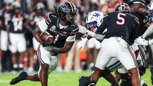 South Carolina RB Rahsul Faison, via