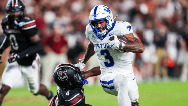 Kentucky RB Seth McGowan vs. South Carolina, via Jeff Blake-Imagn Images