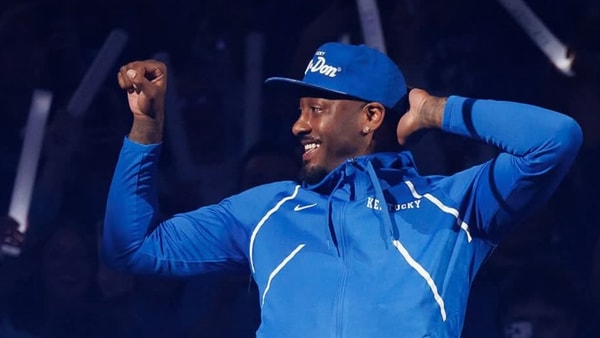 John Wall returns to Big Blue Madness (Photo via UK Athletics)