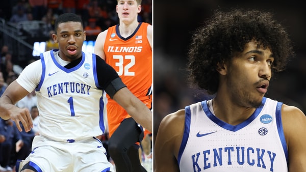 Lamont Butler (left) and Jacob Toppin at Kentucky - Kentucky Sports Radio