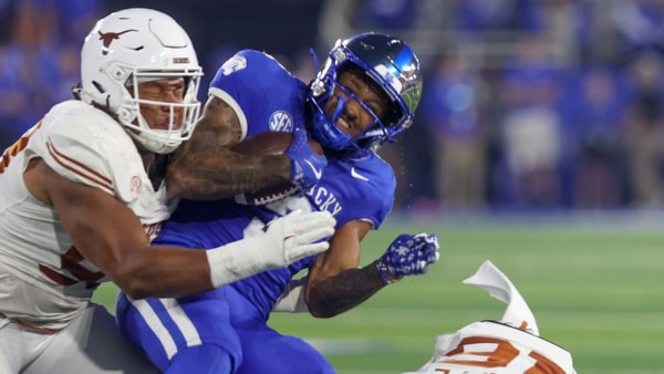 Kentucky RB Seth McGowan vs. Texas, via Dr. Michael Huang, KSR