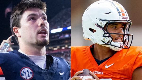 Auburn QBs Jackson Arnold, Ashton Daniels