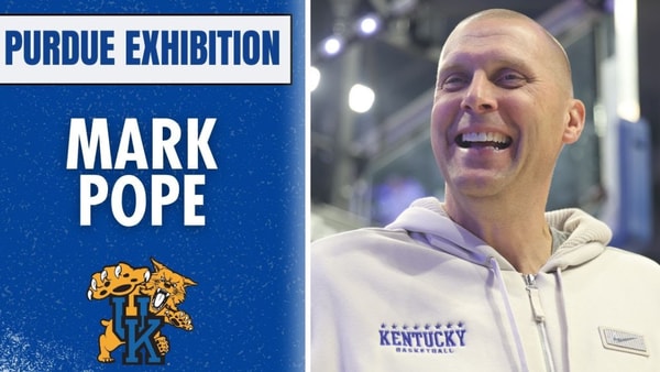 Mark Pope pre-Purdue press conference