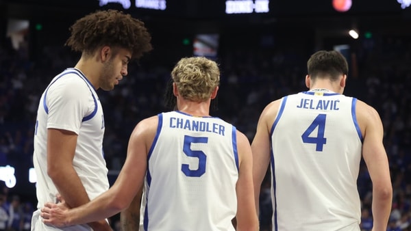 Malachi Moreno (left), Collin Chandler (middle), and Andrija Jelavic - Dr. Michael Huang, Kentucky Sports Radio