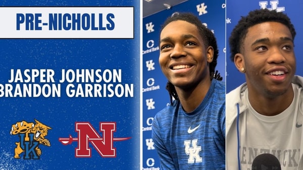 Jasper Johnson, Brandon Garrison preview Kentucky's season-opener
