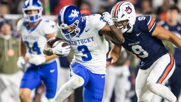 Kentucky RB Seth McGowan vs. Auburn, via Jake Crandall: Advertiser : USA TODAY NETWORK via Imagn Images
