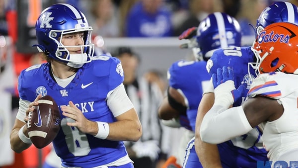 Kentucky QB Cutter Boley vs. Florida, via Dr. Michael Huang, KSR