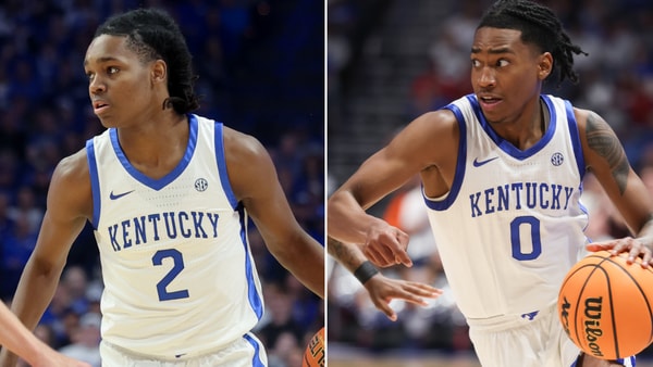 Photos of Jasper Johnson (left) and Rob Dillingham via Dr. Michael Huang, Kentucky Sports Radio