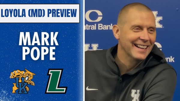 Mark Pope pre-Loyola press conference