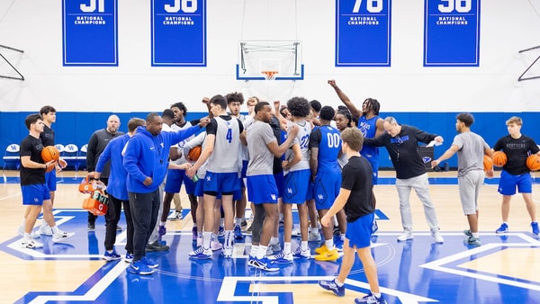 Kentucky men's basketball practice - Chet White, UK Athletics