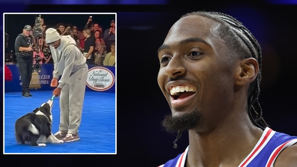 tyrese-maxey-participated-in-the-national-dog-show