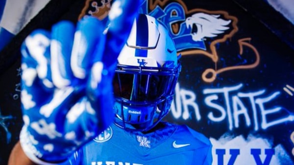 Da'Mare Williams on his Kentucky visit (Photo: UK Athletics)