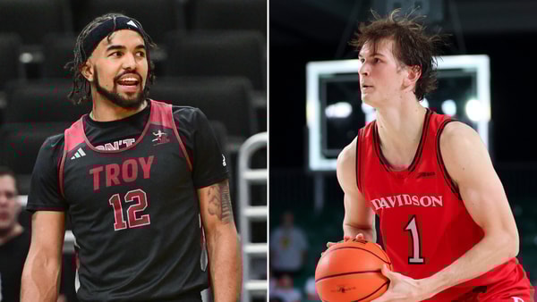 Photos of Tayton Conerway (left) and Reed Bailey via Imagn Images