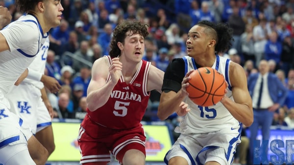 Kentucky point guard Jaland Lowe vs. Indiana, via Dr. Michael Huang, KSR