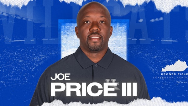 Joe Price is the new Kentucky wide receivers coach, via UK Athletics