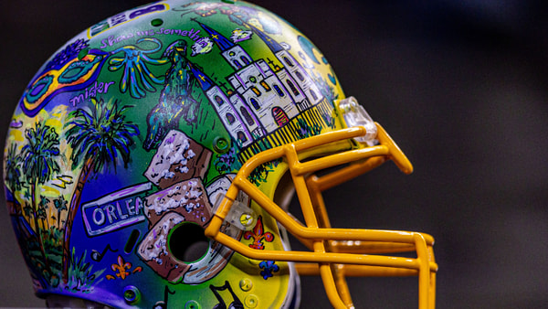 New Orleans Bowl. MVP Trophy, via Stephen Lew-Imagn Images