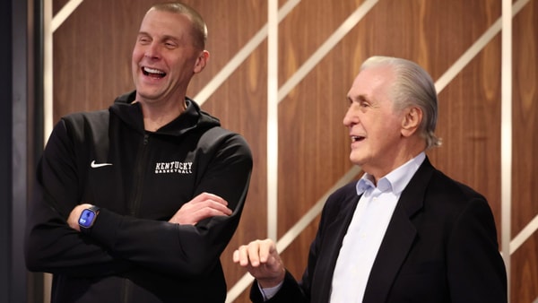 Mark Pope and Pat Riley with Rupp's Runts