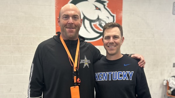 Kentucky head coach Will Stein visits Frederick Douglass High School, via Nathan McPeek (@CoachMcPeek)