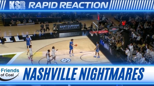 KSR Rapid Reaction: Kentucky vs. Vanderbilt