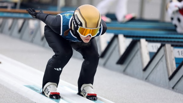 Ski jumping at the Winter Olympic Games in Italy, via Kacper Pempel-Reuters via Imagn Images